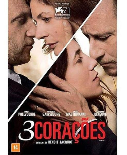 Dvd 3 Coraçoes - Charlotte Gainsbourg