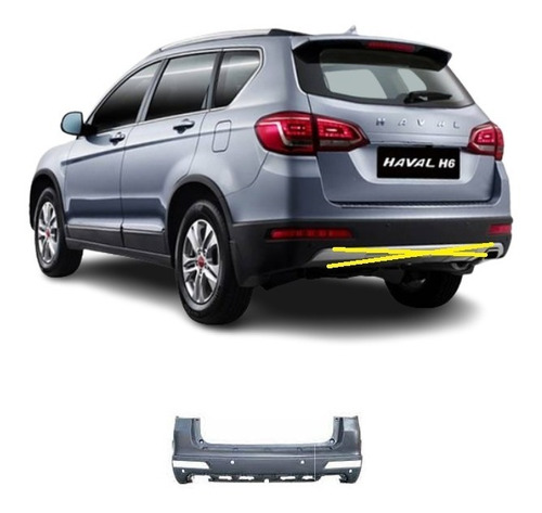 Parachoque Trasero Sup Haval H6 2014-2016 Hq21-11009