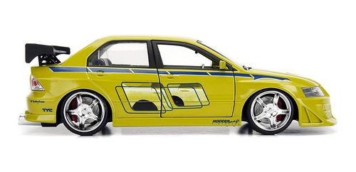 Jada Toys Fast & Furious De Brian Lancer Evolution Vii Mitsu