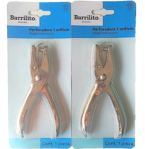 Perforadora Barrilito 1/8, 1/4