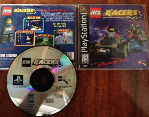 Lego Racers /  Playstation 1 Ps1 Compatible Ps2 Ps3 Usa 17