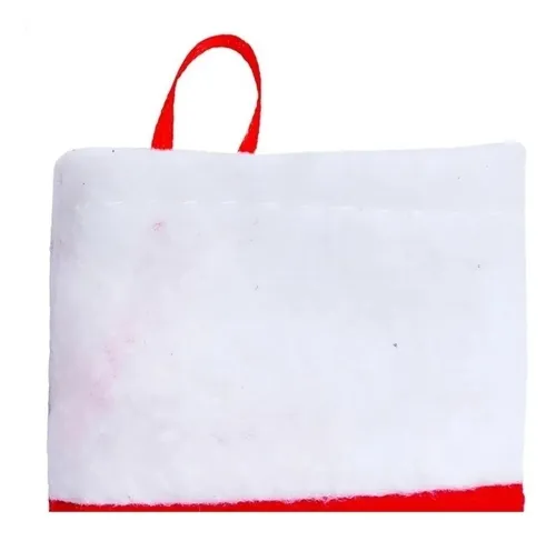 10 Unids Calcetines Navideños Decorativos Navidad Copo Nieve
