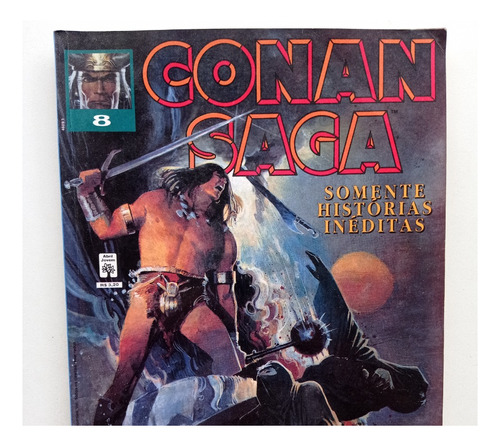 Hq Conan Saga Nº 8 - Ed. Abril - 1994