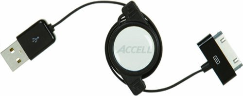 Accell - Cable Retráctil Usb A Dock (iPod) Para Ch
