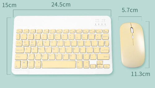 Y Juego De Combinación De Teclado Y Ratón Bluetooth 10 Ñ
