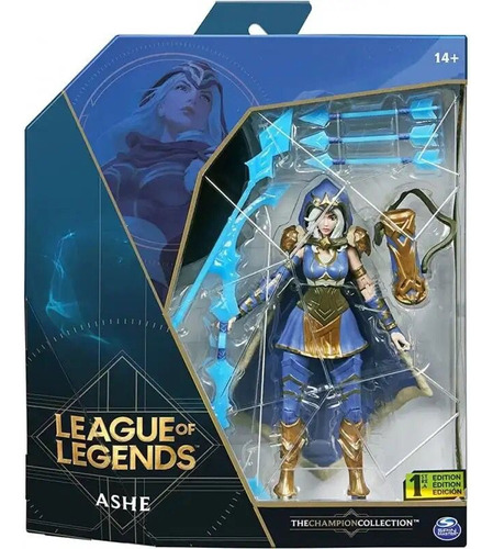 Figura Ashe League Of Legend 15 Cm