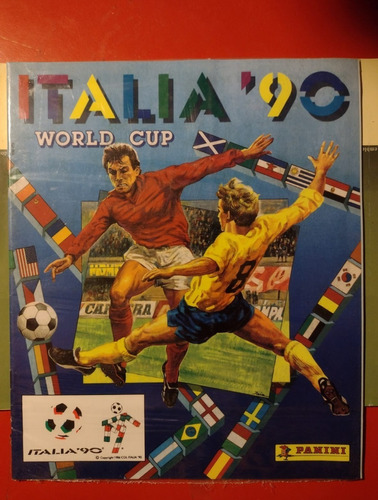 Album Panini Mundial Italia 90 La Nación Figus Impresas