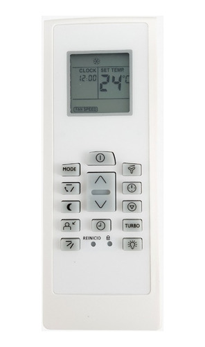 Control Remoto Aire Acondicionado Electrolux Ar837