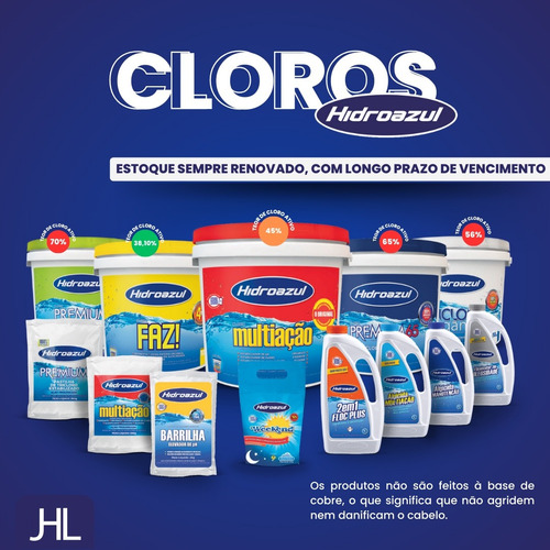 Cloro Multiação 10kg + 1 Weekend 2,4kg