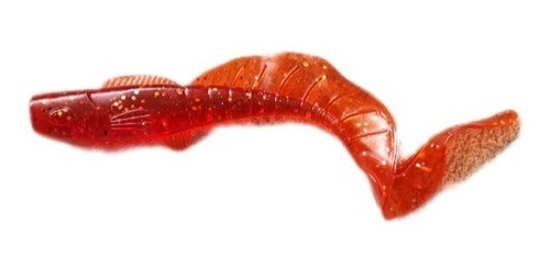 Señuelos Vinilos Soft Bait 3.5g/12cms Spinpoler Rojo