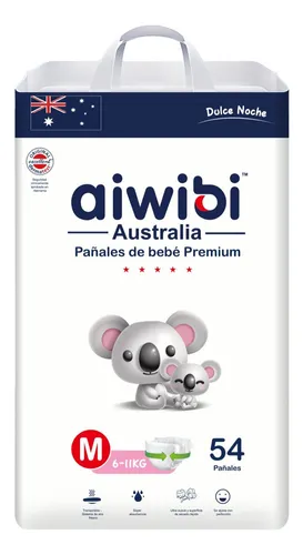 comprar Pañales Aiwibi Dulce Noche M 54 Und Mediano (m) Sin Género