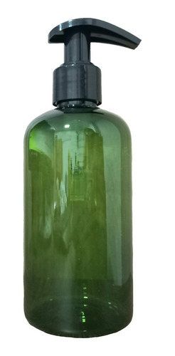 Botella Pet Verde De 250ml Rosca 24, Válvula Cremera X20