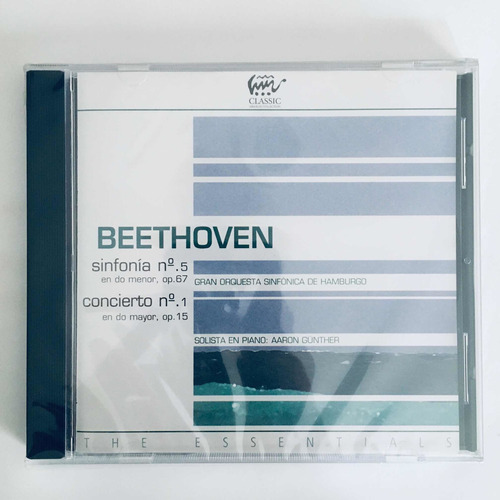 Beethoven - Sinfonía 5 Concierto 1 Cd Nuevo Sellado