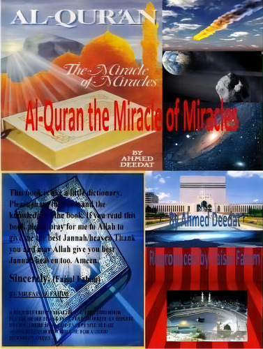 Al-quran The Miracle Of Miracles, De Ahmed Deedat. Editorial Createspace Independent Publishing Platform, Tapa Blanda En Inglés