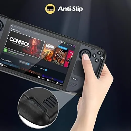 Procase Flip Case Para Steam Deck Con Tapa Frontal, Funda Pr