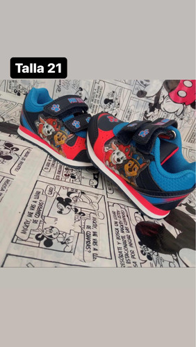 Zapatos De Niño De Paw Patrol. Solo Talla 21