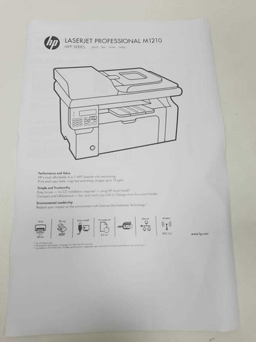Impressora Hp Laser Multifuncional M1212nf Revisada Garantia