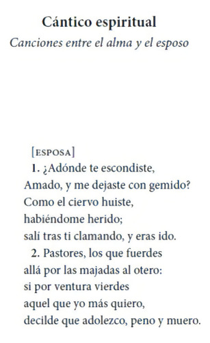 Poesía De San Juan De La Cruz, De São João Da Cruz. Editora Ediçoes Livre, Capa Mole, Edição 1 Em Espanhol, 2023