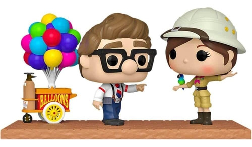 Funko Pop  Disney * Carl & Ellie W/ Balloon Cart # 1152  