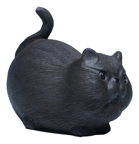 Pequeñas Figuras De Gatos Perezosos, Escultura De Estilo C