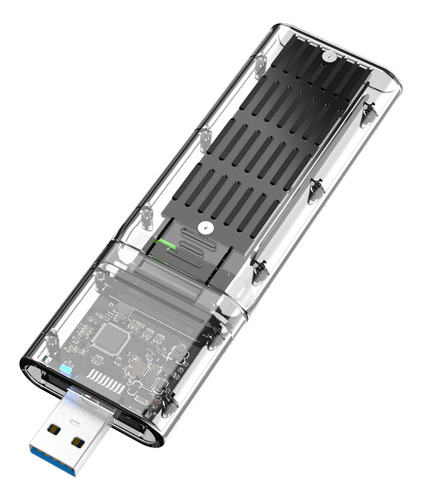 2 Carcasas Externas M.2 Ngff Ssd De Alta Velocidad Usb3.0 Ge