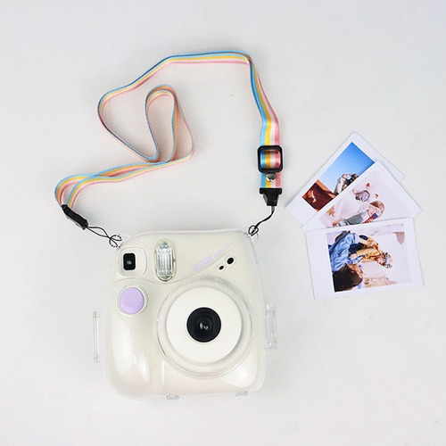 Funda Transparente Instax Mini 7+ Funda Protectora Cámara