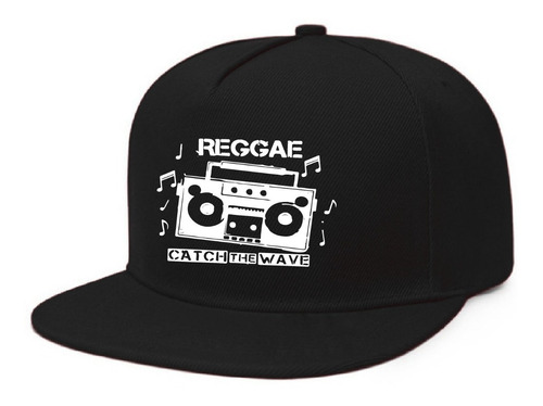 Gorras Planas Snapback Estampado Personalizado - Music