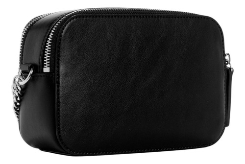 Bolsa Guess Factory Le960970-bla Acabado de los herrajes Níquel Color Negro Correa de hombro Negro Diseño de la tela Lisa