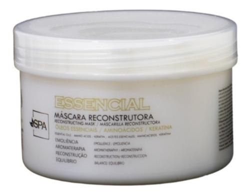 Máscara Reconstrutora Spa Essencial Soupleliss 300g