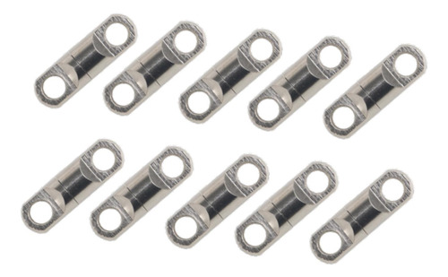 10 Piezas De Pesca Swivels Conector De Línea De 4 Mm