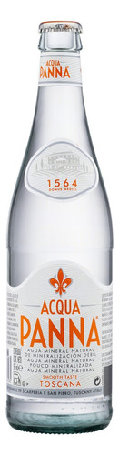 Água Mineral Acqua Panna Toscana Sem Gás Garrafa 24x505 Ml