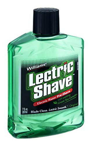 Lectric Shave Williams Or Size 7z Orig