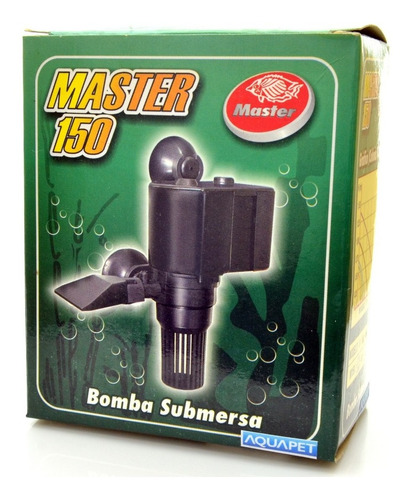 Bomba Submersa Master 150l/h 220v  Aquários E Lagos