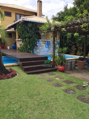 Casa Com 6 Dormitórios À Venda, 488 M² Por R$ 1.980.000,00 - Guarajuba - Camaçari/ba - Ca2598