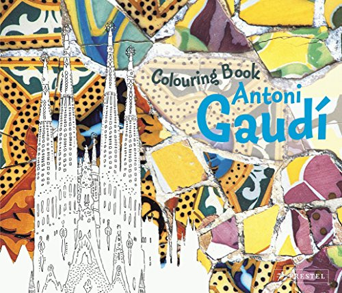 Libro Colouring Book Antoni Gaudi De Kutschbach, Doris