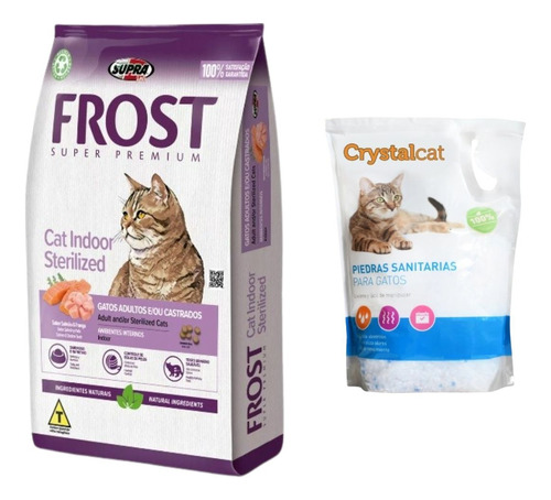 Frost Cat Castrados 8.5 Kg + Silica Gel 3.8 Lts