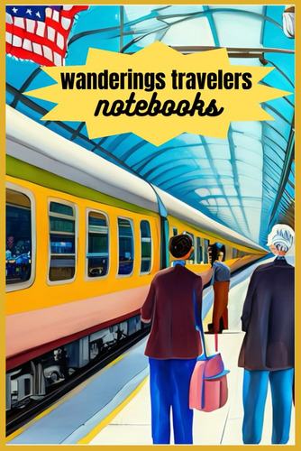 Libro: Wanderings Travelers Notebooks: 6*9 Inches 160 Pages