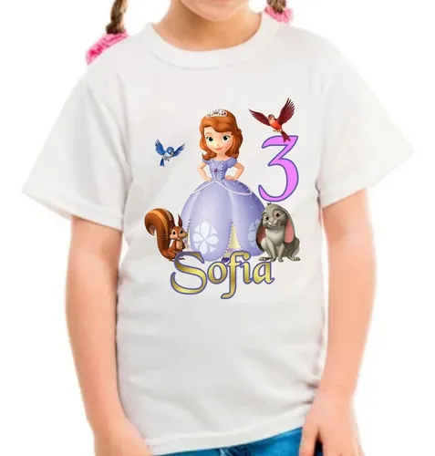 Playera Personalizada Para De Princesa Sofia MercadoLibre