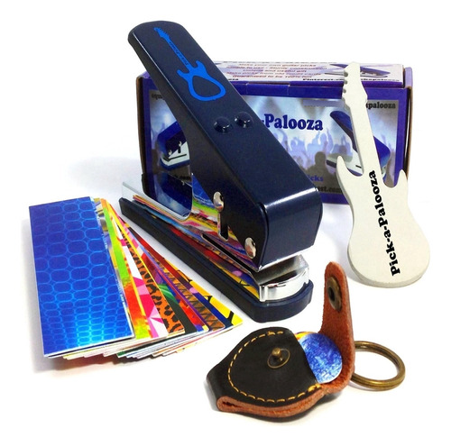 Pick-a-palooza Diy Guitar Pick Punch Mega Gift Pack El De De