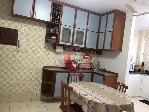 Imagem 6 de 19 de Apartamento Com 3 Dormitórios À Venda, 129 M² Por R$ 515.000,00 - Encruzilhada - Santos/sp - Ap7081