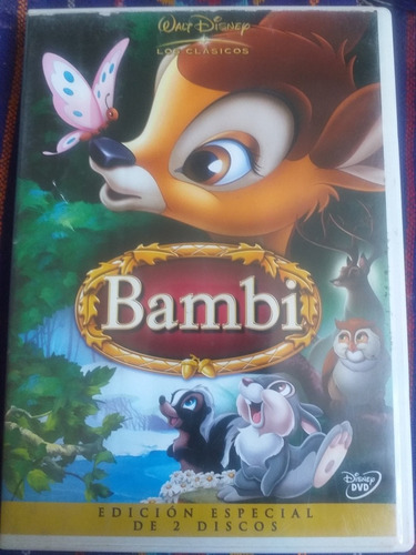 Bambi Dvd Disney Edicion Especial De 2 Discos
