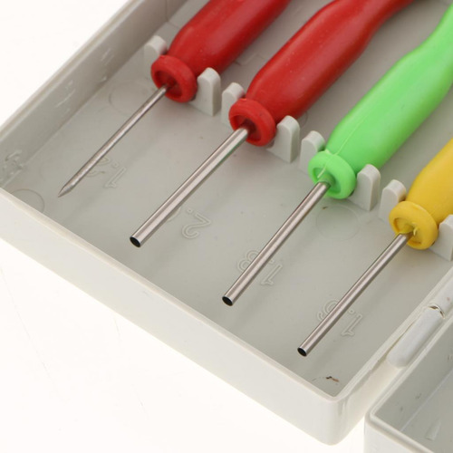 8 Unids/set De Agujas Huecas De Material Acero Inoxidable