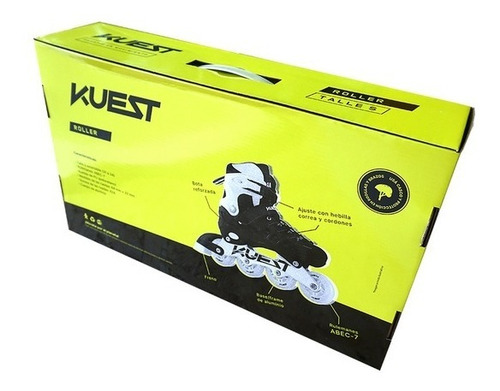 Imagen 7 de 10 de Rollers Profesional Hombre Mujer Abec 7 Fitnes Aluminio 84mm