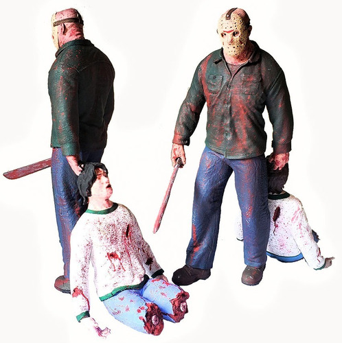 Figura Jason Voorhess Martes 13, 3d, Máxima Calidad!