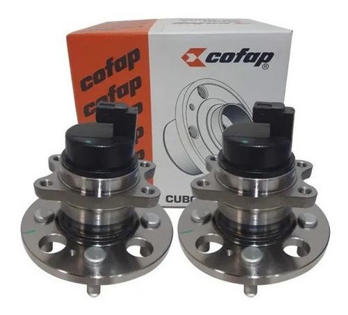 Par Cubo Roda Traseiro Cofap Com Rolamento Abs Hb20 1.6 2014