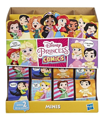 Disney Princesas - Minis Comics Serie 2 X 1 Unidad