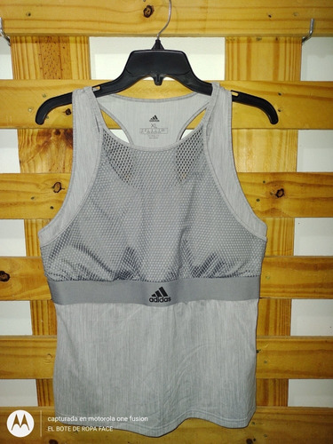 Blusa adidas Licra Top Dama Original Xl. Climalite Mujer 