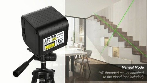 Nivel Laser Haz Verde Linea Cruzada Soporte Magnetico No