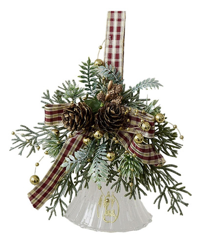 Adorno De Campana De Navidad, Decoración Colgante Estilo E
