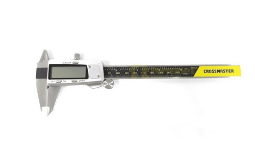 Imagen 2 de 5 de Calibre Digital De Metal Carcasa Metalica 150mm Crossmaster